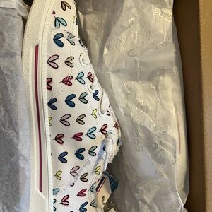 BOBS from Skechers Multicolor Heart Sneakers